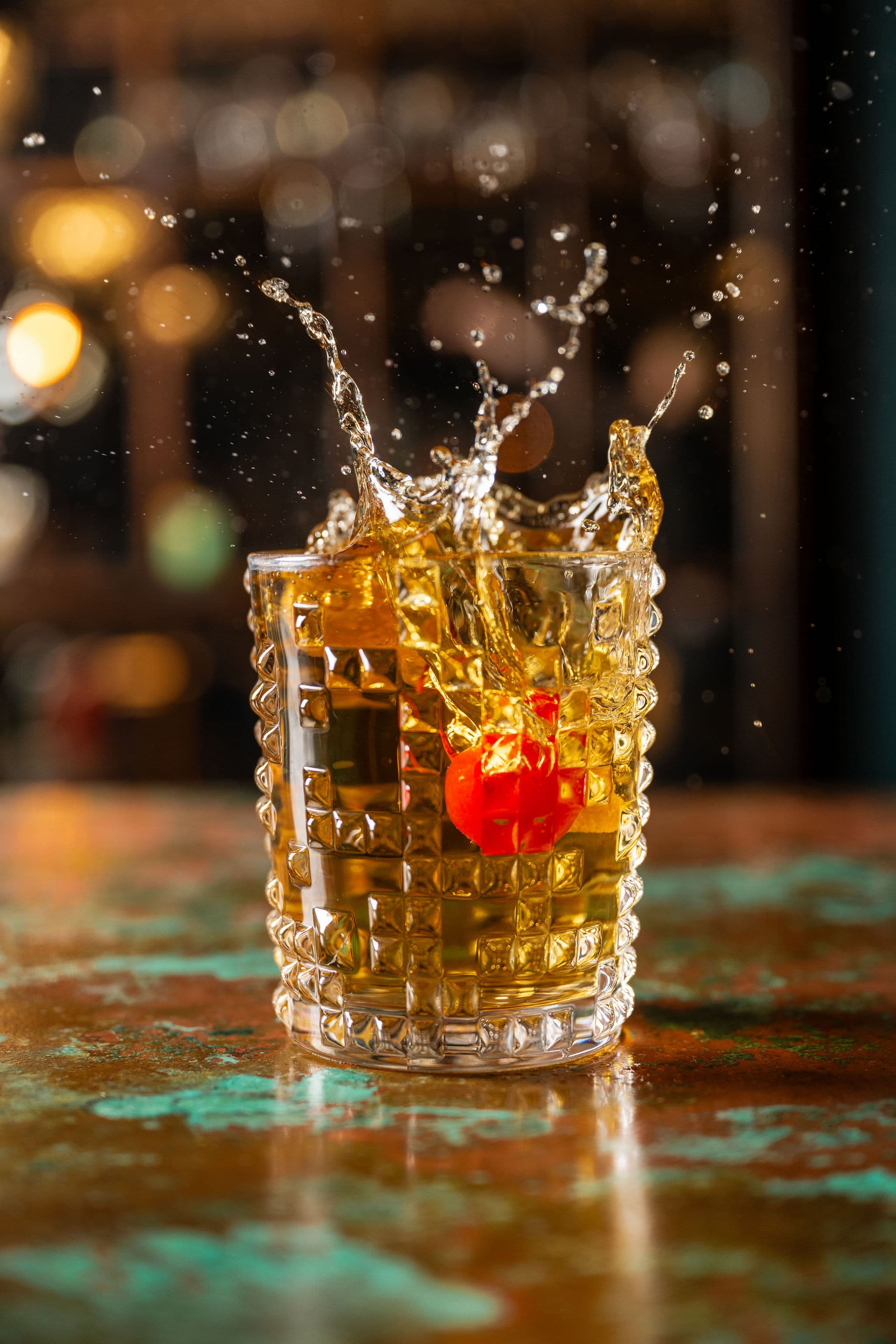 Junction Old Fashioned cocktail